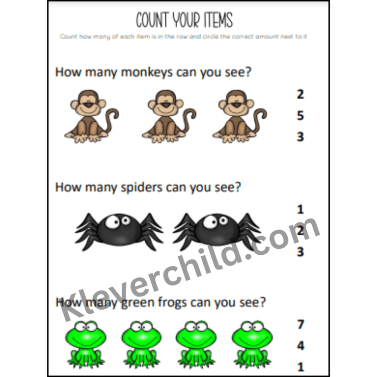 number and math worksheet