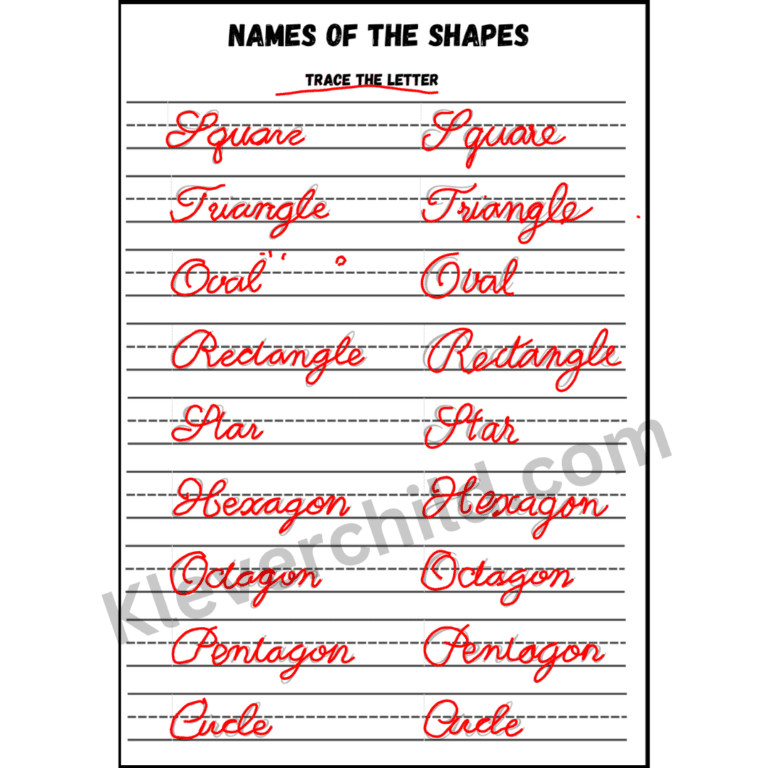 Name of the shapes 2